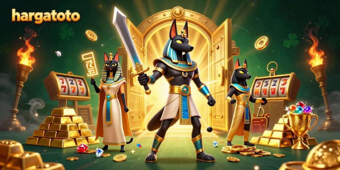 Rasakan permainan yang mendebarkan dan jackpot di hargatoto dengan Anubis dan Bastet membawa keberuntungan untuk Anda.