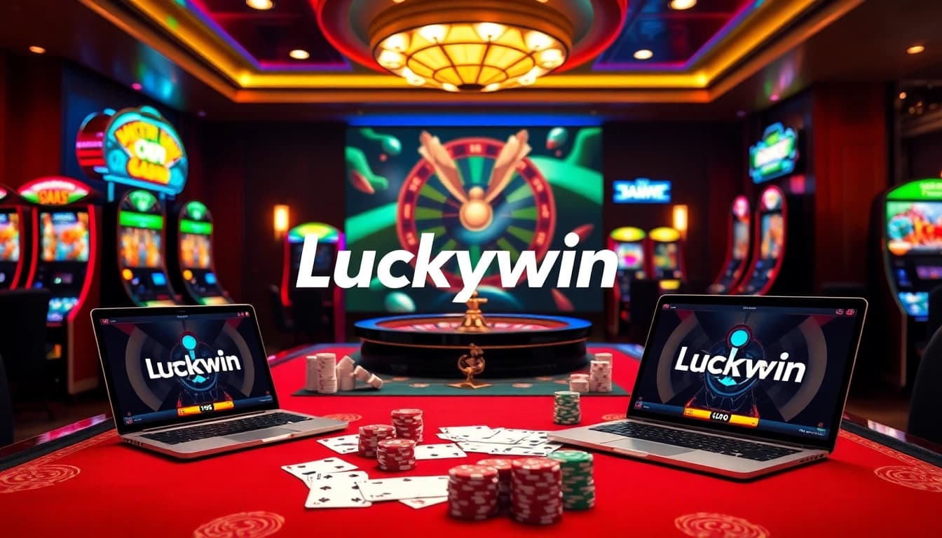 Experience the thrill of Luckywin with vibrant tables and exciting games.