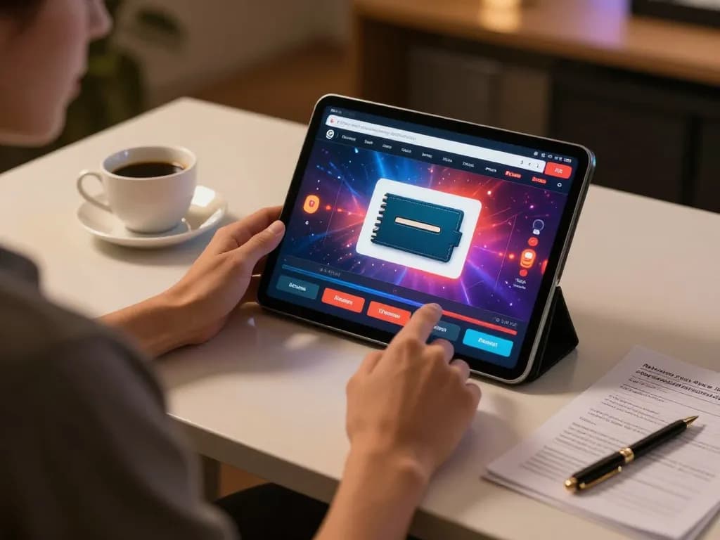 Play engaging games at a casino with MetaMask wallet, enjoying a cozy online setup.