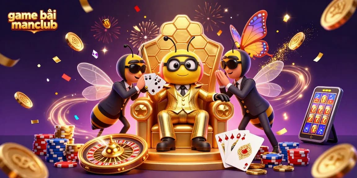 Enjoy thrilling game bài manclub featuring vibrant characters and casino elements in a dynamic scene.