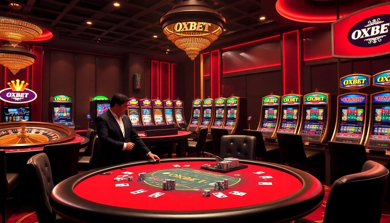 Experience high-stakes gambling at OXBET with vibrant tables and exciting gaming action.