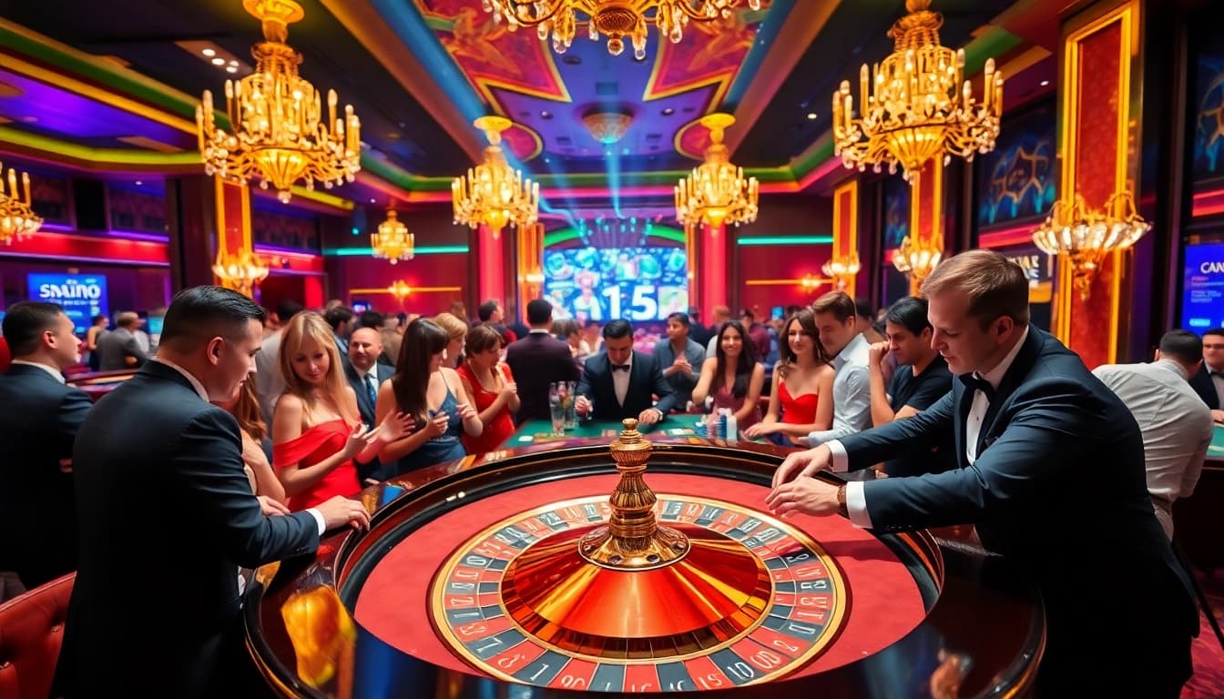 Nikmati aksi roulette yang mendebarkan di meja permainan terkemuka, menyoroti datukwin dan kegembiraan di setiap putaran.