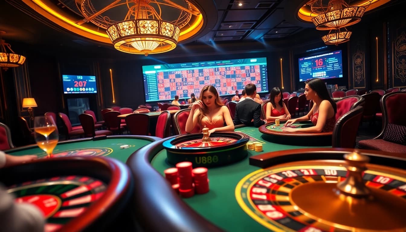 Win big at uu88 with exciting poker tables and luxurious casino atmosphere.