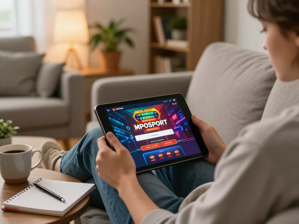 Access the MPOSPORT login easily from a cozy home setting while enjoying strategic online gaming.