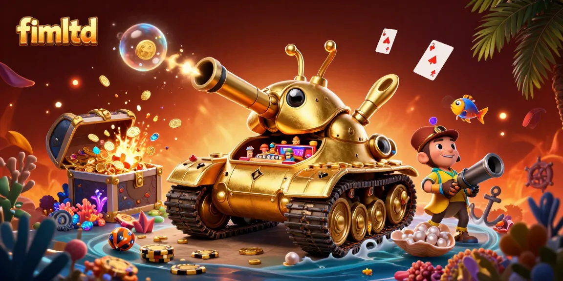 Experience the energy of fun at fimltd's vibrant casino scene in a magical underwater world.