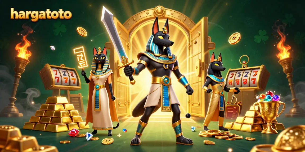 Rasakan permainan yang mendebarkan dan jackpot di hargatoto dengan Anubis dan Bastet membawa keberuntungan untuk Anda.