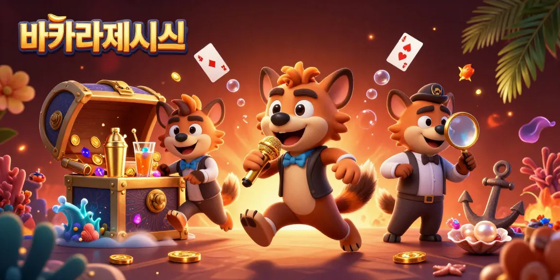 바카라사이트에서 코미디 카지노 클럽의 하이에나들이 즐겁게 활동하는 모습