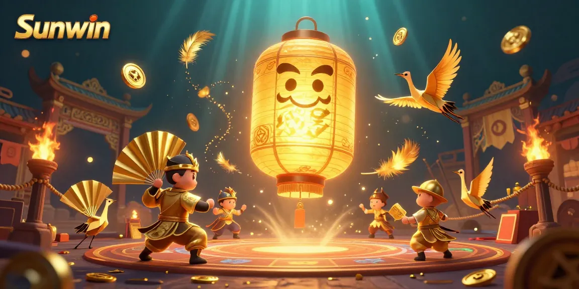 Engage in thrilling gameplay at Sunwin, featuring enchanting lantern spirits and dynamic casino elements.