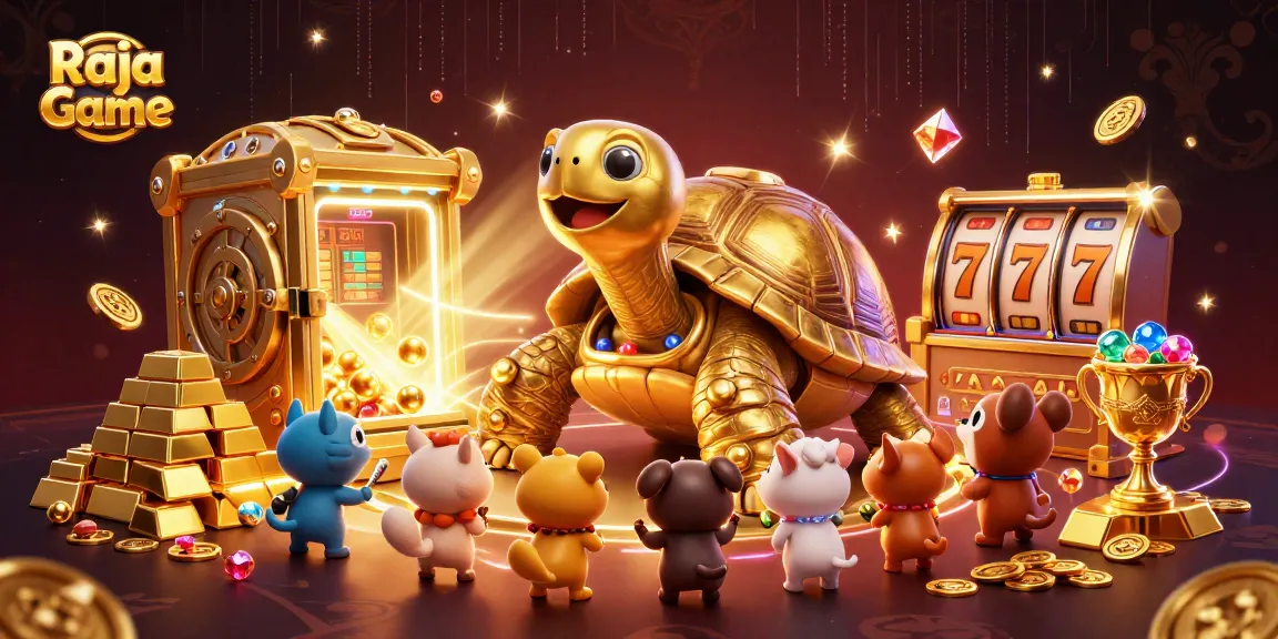 Engage in thrilling gameplay with Raja Game's colorful and dynamic casino activities.