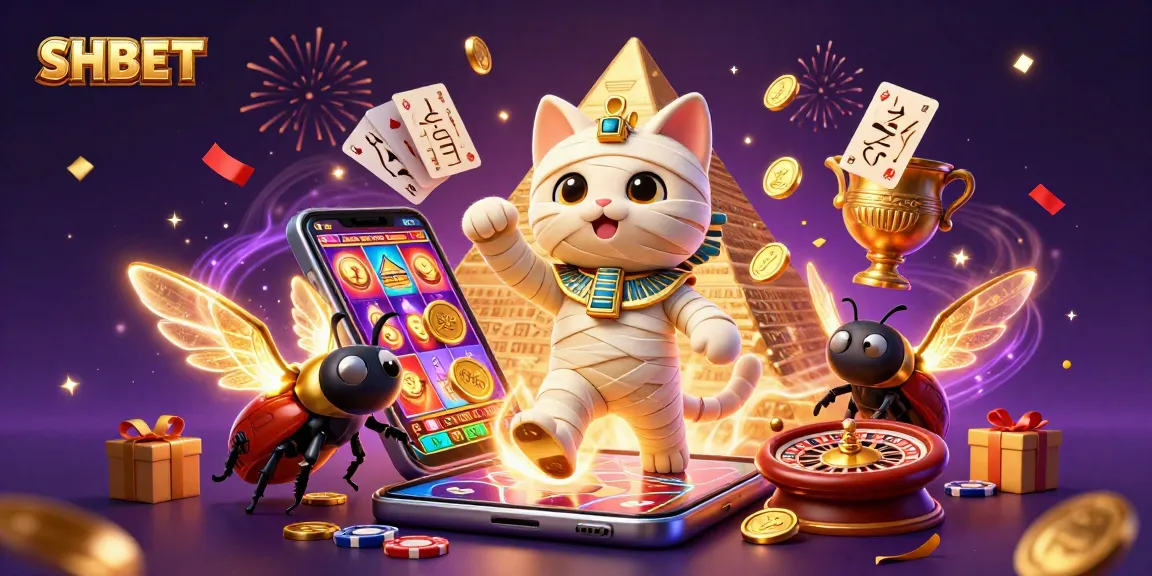 Unleash your fortune with SHBET’s vibrant 3D illustration of a thrilling casino adventure.