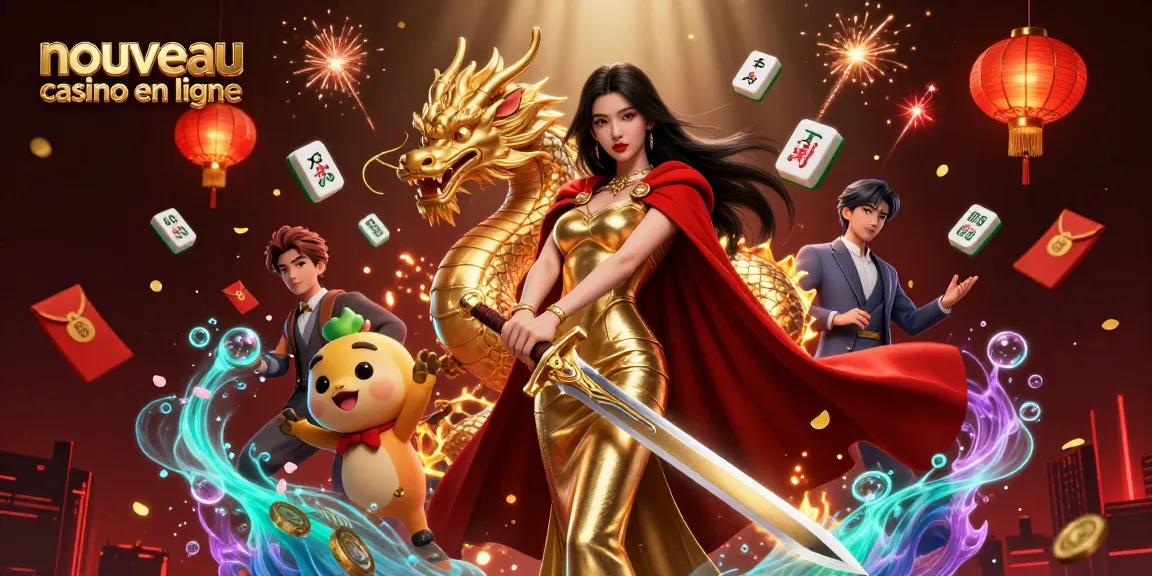 Vivez le frisson dans le nouveau casino en ligne avec des personnages épiques, des jeux éblouissants et des couleurs vives.