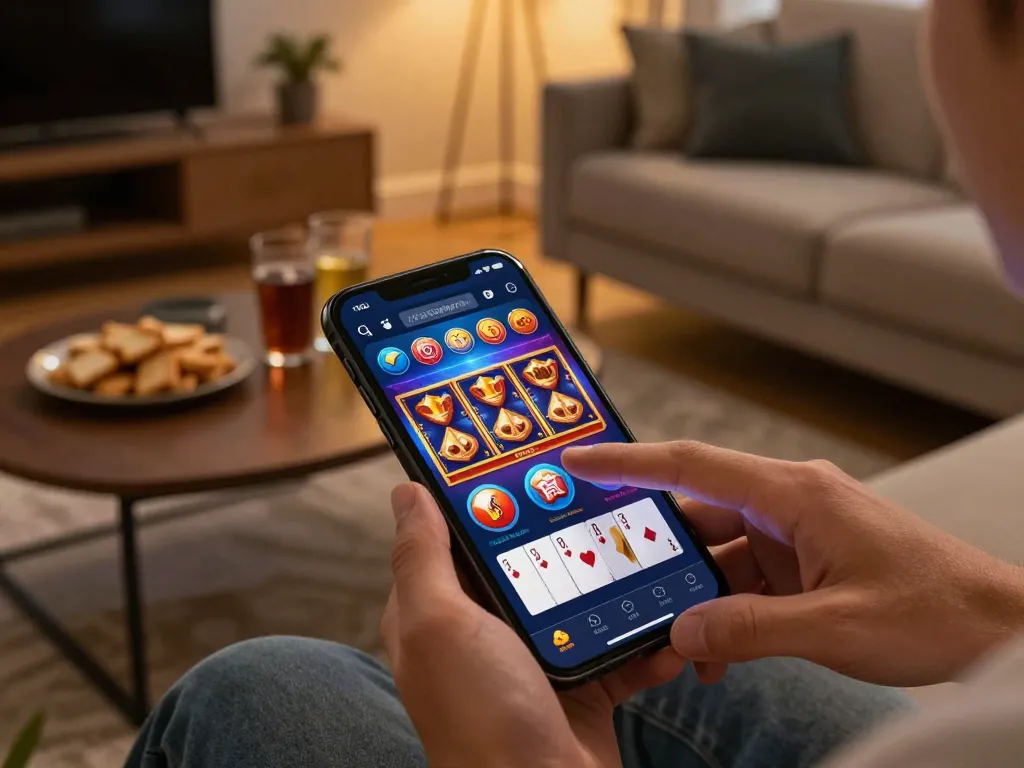 GEMWIN mobile casino app showing exciting game options for online gambling.