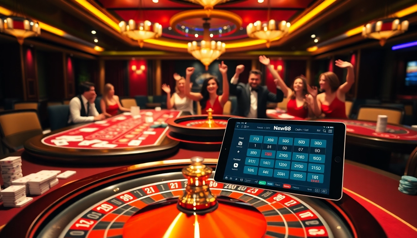 Experience the excitement of winning at https://new88.help/ with immersive casino games and vibrant gaming visuals.