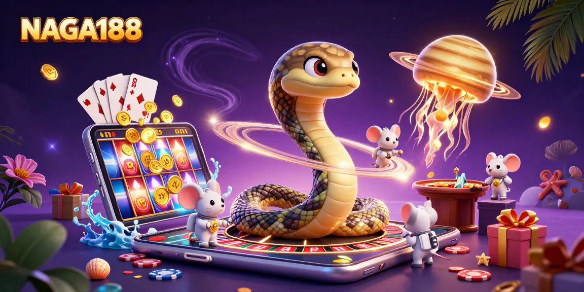 NAGA188 mengajak pemain bertaruh dalam tayangan slot dan roulette yang menakjubkan dalam ilustrasi kasino digital