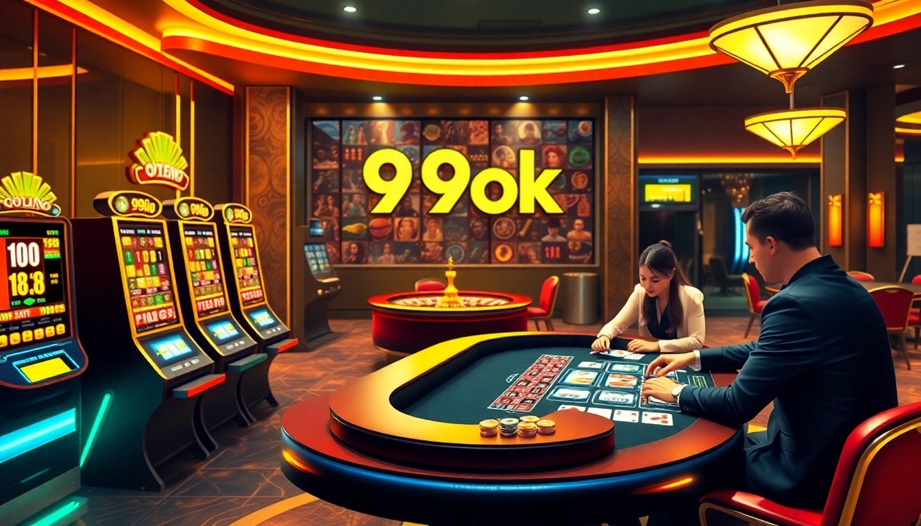 Experience excitement at 99ok's engaging virtual casino with vibrant games and thrilling betting.