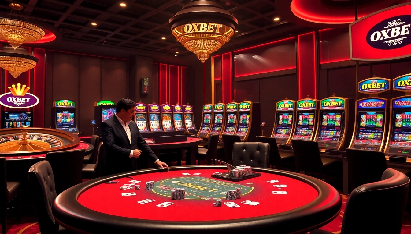 Experience high-stakes gambling at OXBET with vibrant tables and exciting gaming action.