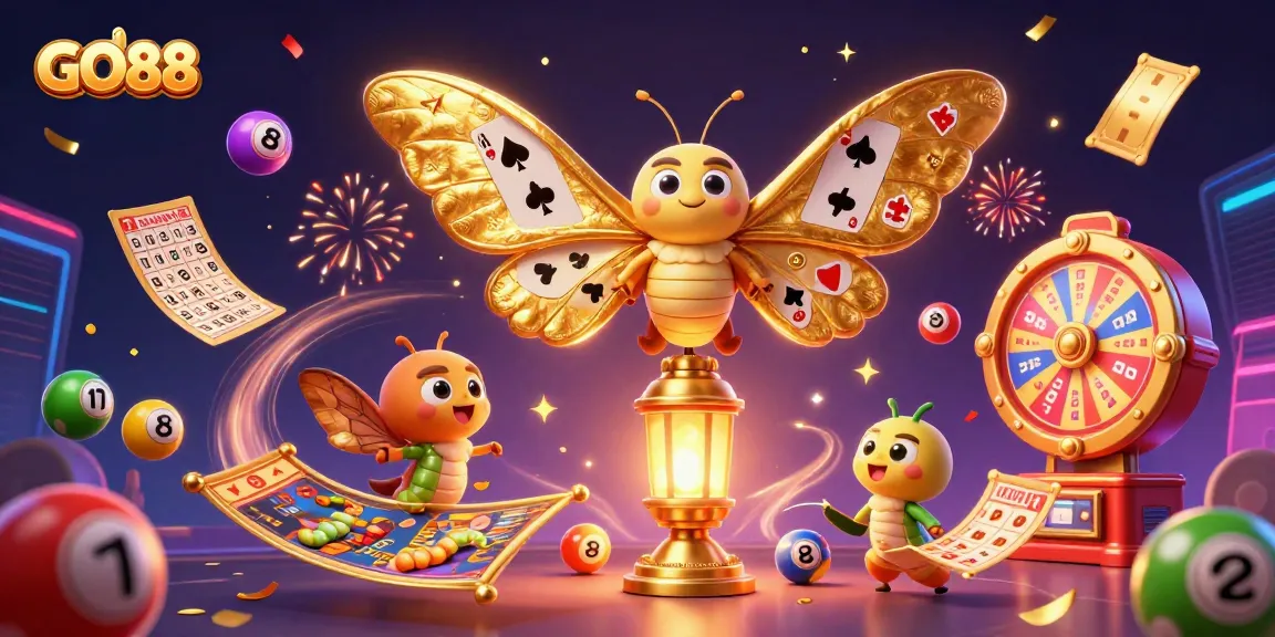 Engage in thrilling gameplay at GO88 with vibrant designs and interactive casino elements.