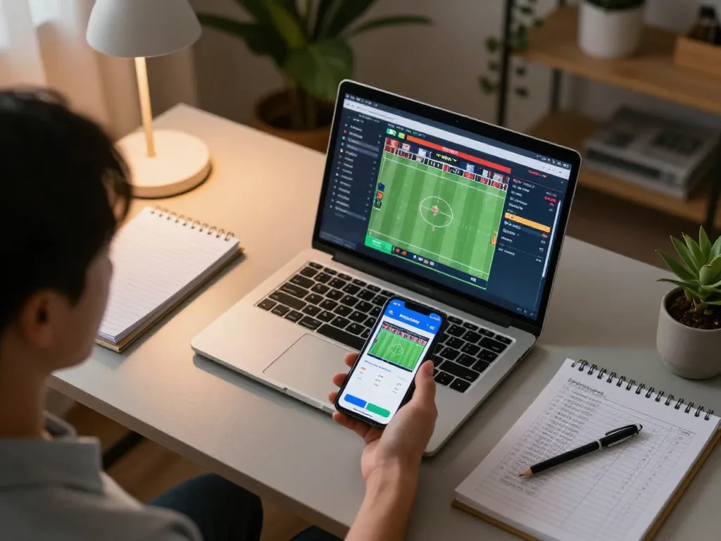 xem tỷ số bongdalu on mobile app while analyzing live sports scores and strategic betting