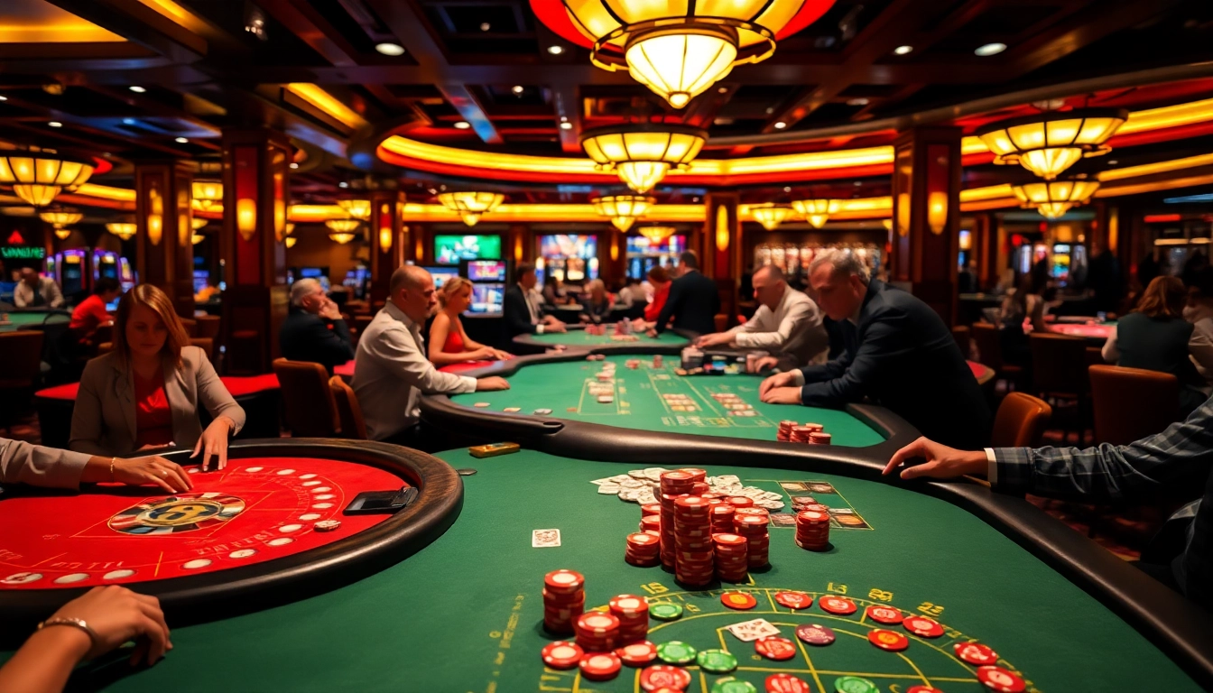 Experience the excitement of the best online casino Malaysia with vibrant gaming tables and action-packed atmosphere.