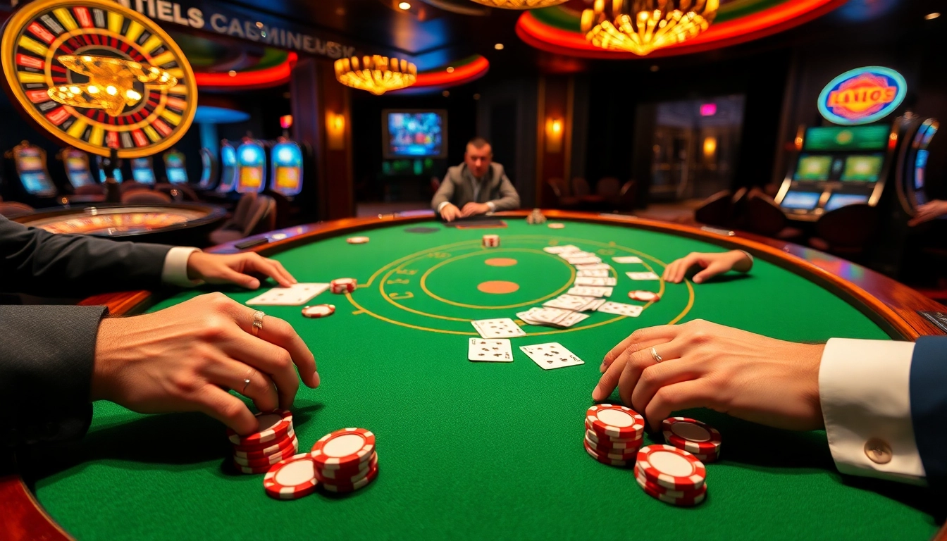 Experience thrilling gameplay at https://xx88.video/ with our luxurious casino setup featuring poker and roulette.