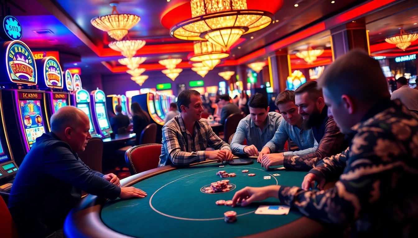 參與優塔娛樂城熱門撲克比賽的玩家們，展現緊張刺激的氛圍。