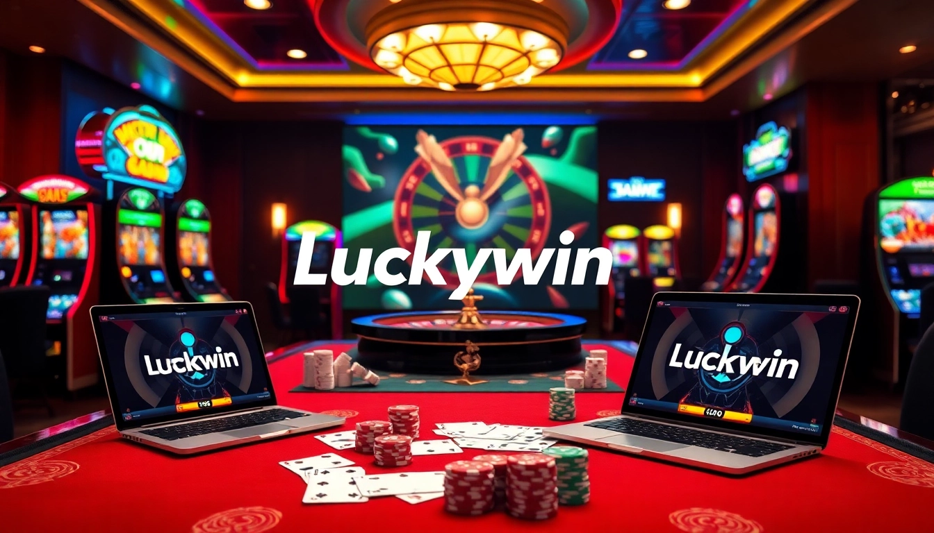 Experience the thrill of Luckywin with vibrant tables and exciting games.