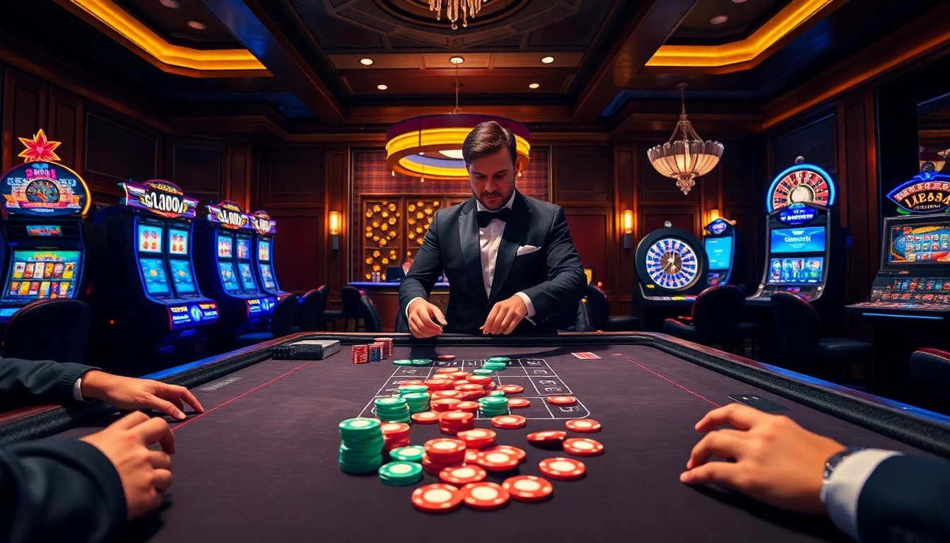 Experience the thrill of live casino gaming with Evolution AB's luxurious Baccarat table atmosphere.
