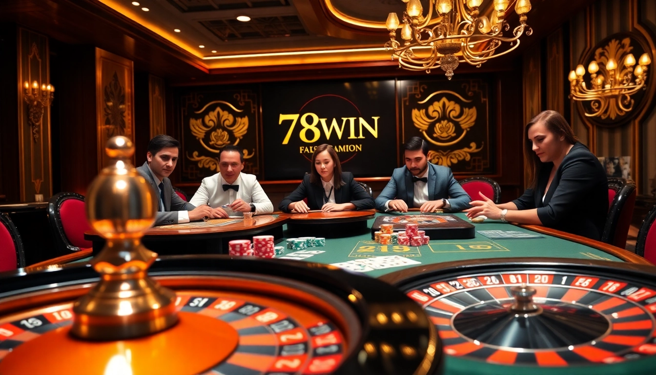 Experience high-stakes excitement at 78WIN with lavish casino games and elegant casino elements.