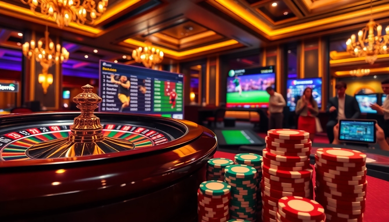 Situs Judi Bola offers a thrilling online betting experience with vibrant casino visuals and engaging gameplay.